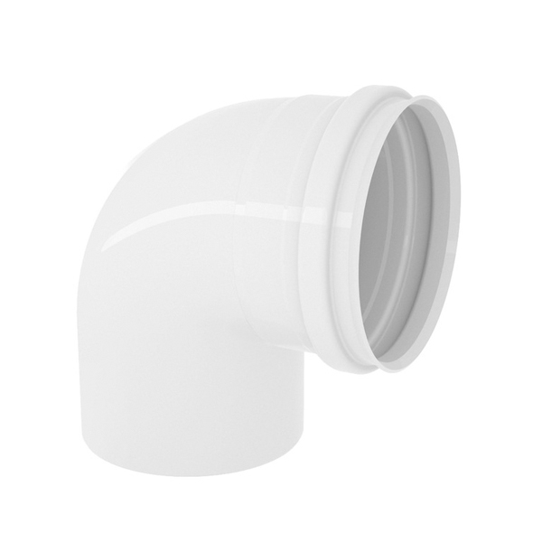 JOELHO ESG 90 100MM FORTLEV C/10 - foto 1