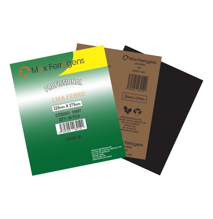 LIXA FERRO 225X275 MM G80 C/50 - foto 1